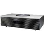Technics SC-C70MK2 Premium Class - Sistem muzical all-in-one (3 amplificatoare complet digitale JENO, Space Tune, Technics Audio Center, Dual Power System), argintiu