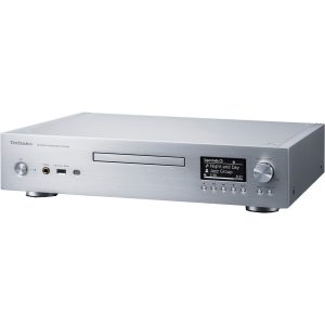 Technics SL-G700M2 Network Super Audio CD Player Grand Class (Convertor D/A coerent de înaltă precizie, anulare activă a zgomotului cu injecție de curent), argintiu