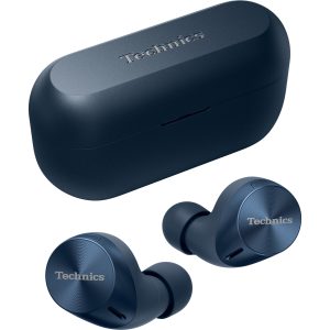 Technics EAH-AZ60M2 căști true wireless cu anularea zgomotului de fundal (Bluetooth Multipoint 3 dispozitive, JustMyVoice,Driver 8mm), bleumarin