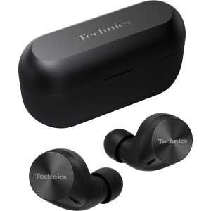 Technics EAH-AZ60M2 căști true wireless cu anularea zgomotului de fundal (Bluetooth Multipoint 3 dispozitive, JustMyVoice,Driver 8mm), negru