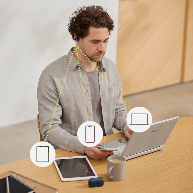 Technics EAH-AZ60M2EK Technics EAH-AZ60M2 căști true wireless cu anularea zgomotului de fundal (Bluetooth Multipoint 3 dispozitive, JustMyVoice,Driver 8mm), negru 6 Technics EAH-AZ60M2EK 24 ast 2133617.jpg.pub .thumb .644.644