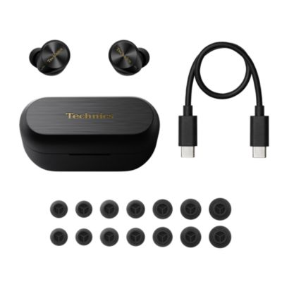 Technics EAH-AZ80E-K Technics EAH-AZ80 căști true wireless cu anularea zgomotului de fundal (Bluetooth Multipoint 3 dispozitive, JustMyVoice, driver 10mm), negru 40 Technics EAH-AZ80E-K 3 sbu 2023 az80 galleryimages 08