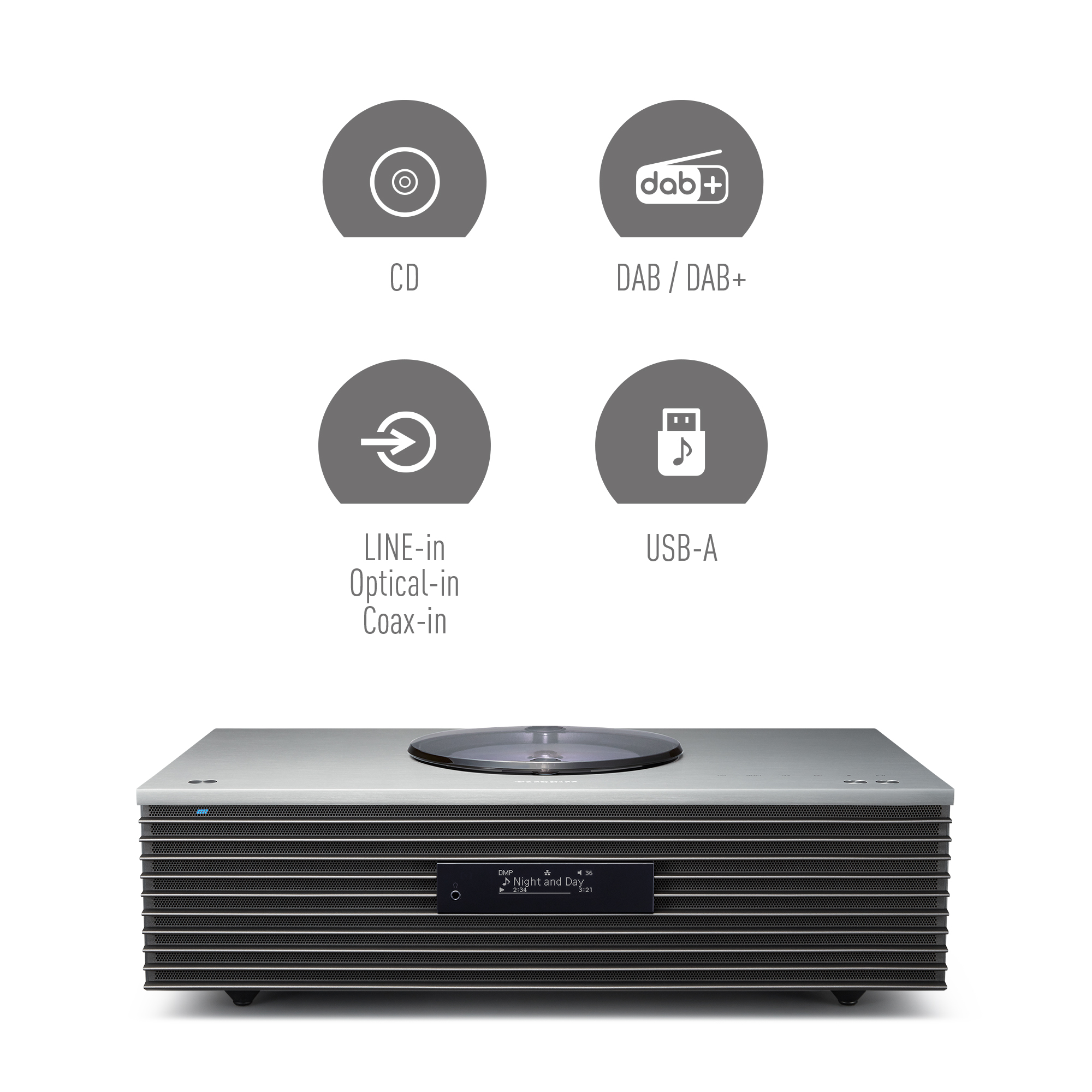 Technics SC-C70MK2EGS Technics SC-C70MK2 Premium Class - Sistem muzical all-in-one (3 amplificatoare complet digitale JENO, Space Tune, Technics Audio Center, Dual Power System), argintiu 7 Technics SC-C70MK2EGS ast 2689428.jpg.pub